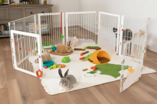 The Advantages Of Using A Playpen For Your Indoor Rabbit’s Exercise And Playtime